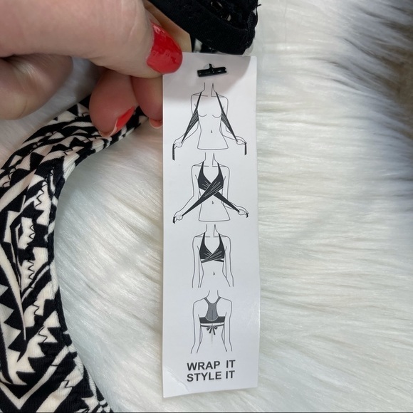 NWT Sundazed Ariel Halter Wrap Aztec Bikini Md - Picture 13 of 14